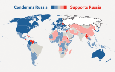 EL POSICIONAMIENTO DE ASIA SOBRE LA GUERRA DE UCRANIA: MÁS PRUDENTES QUE EN CONTRA DE RUSIA
