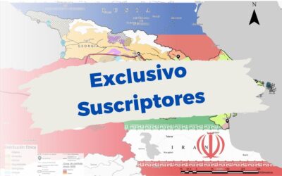 MAPA DE LA GEOPOLÍTICA DEL CÁUCASO SUR