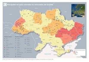EL MAPA DE LOS RECURSOS ESTRATÉGICOS DE UCRANIA