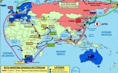 LAS RUTAS MARÍTIMAS DEL PRESENTE, PASADO Y ¿FUTURO?